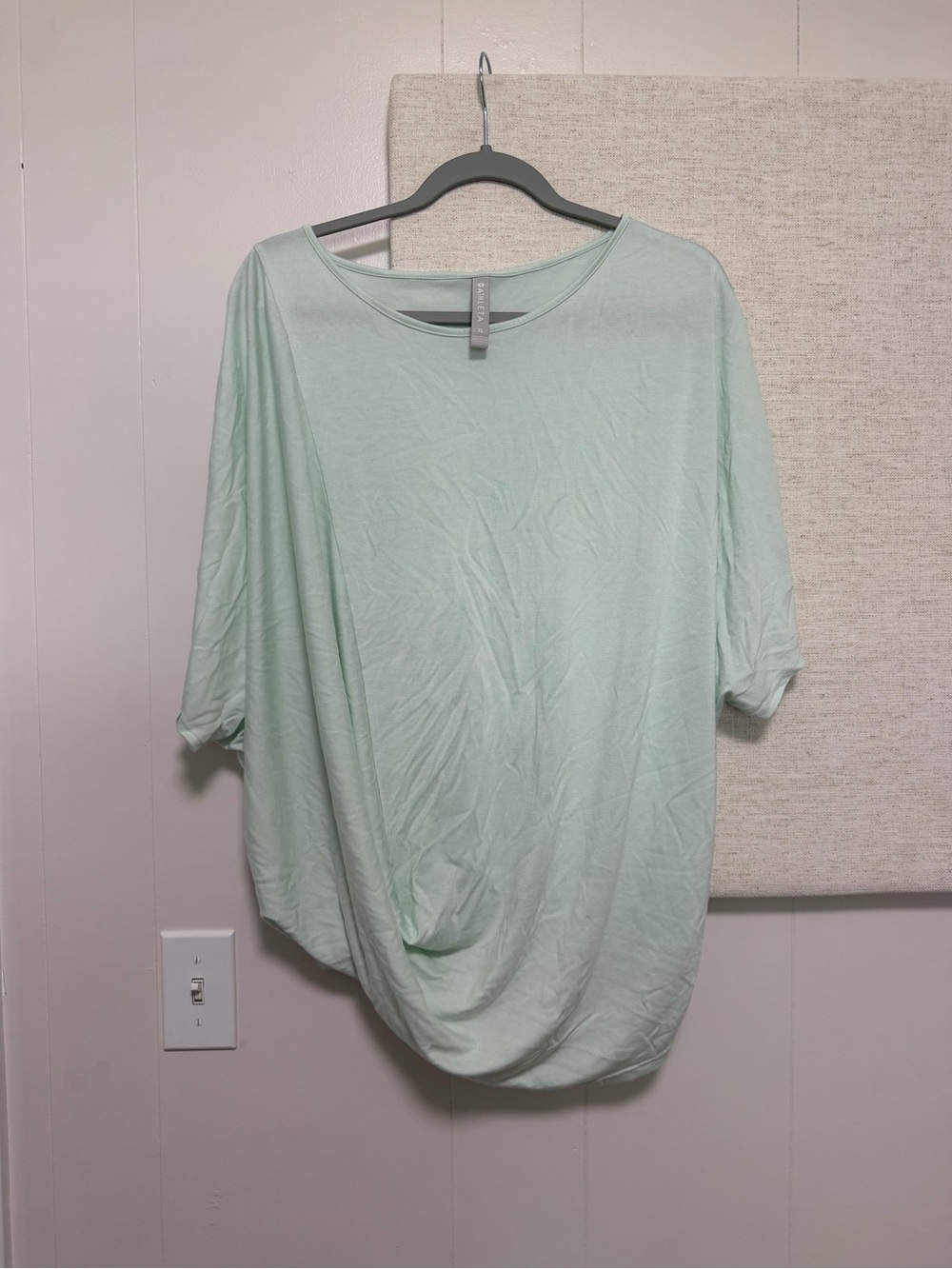 Athleta Mint Green Dolman Sleeve Tunic Top